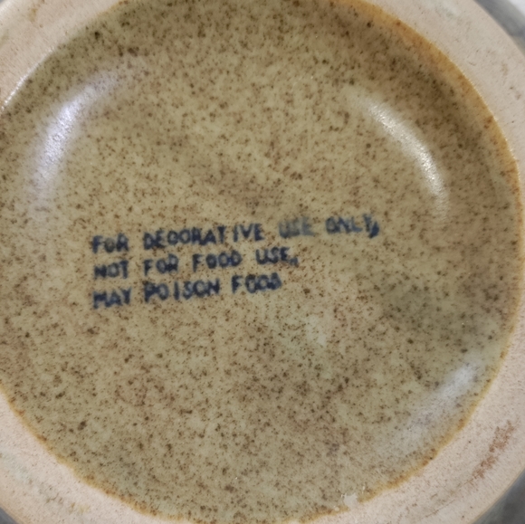 Vintage Asian Large Handcrafted Ceramic Wine Jar - Picture 7 of 8